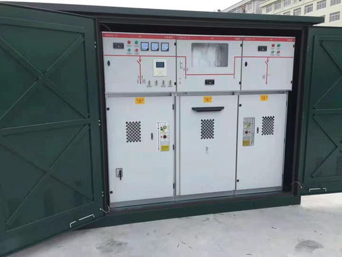廊坊市35kV電纜分接箱與10kV高壓電纜分支箱（一進二出，帶SF6開關(guān)）實物圖解析